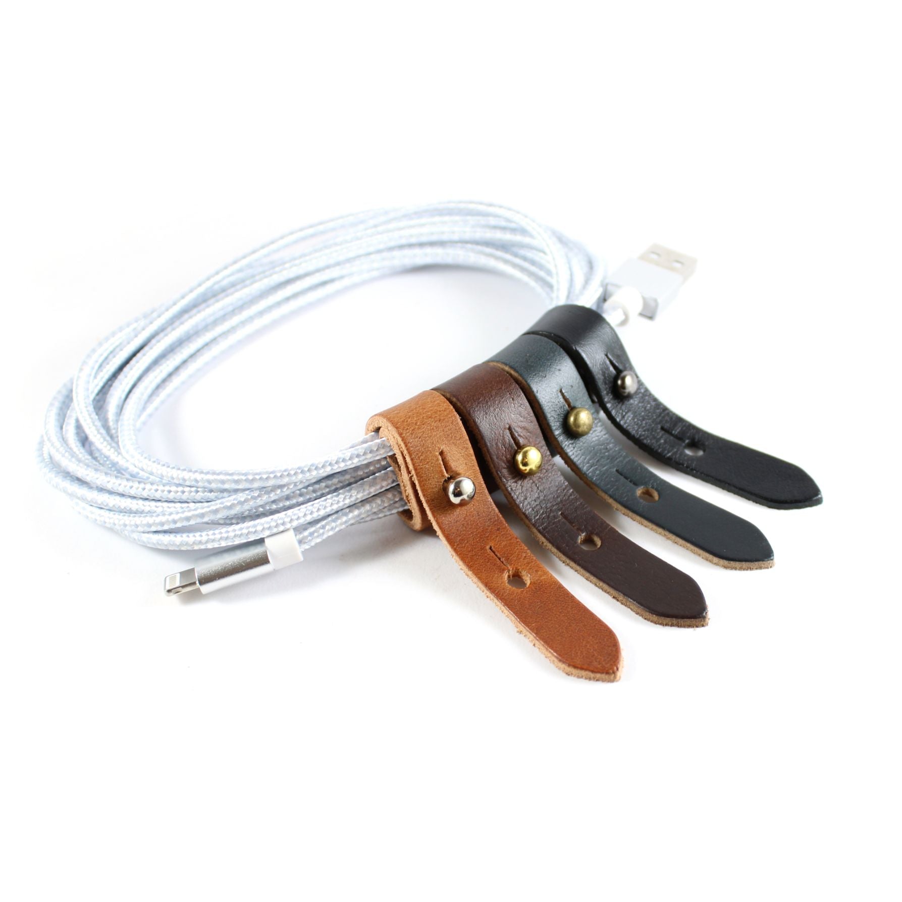 Leather Cable Keeper (Pack of 10)