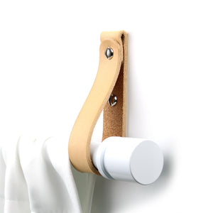 Romi Classic Leather Curtain Rod Holder (set of 2)