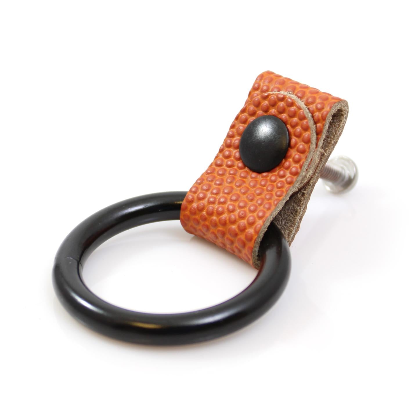 Romi Football Drop Ring Drawer Pull