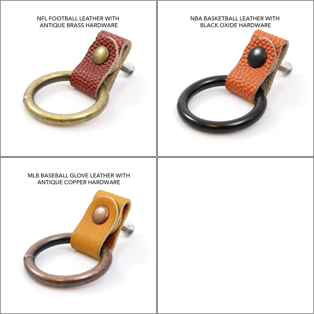 Romi Football Drop Ring Drawer Pull