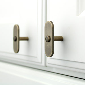 Lumi Solid Brass Cabinet Pull