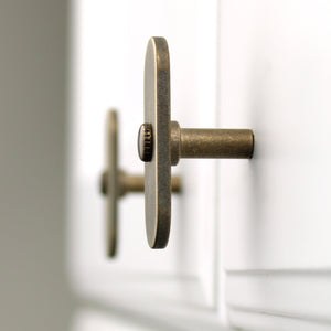 Lumi Solid Brass Cabinet Pull