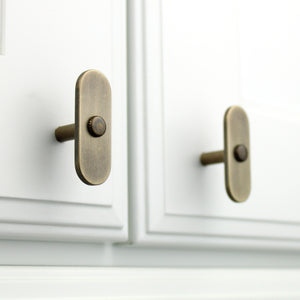 Lumi Solid Brass Cabinet Pull
